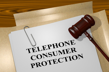 Telephone Consumer Protection concept