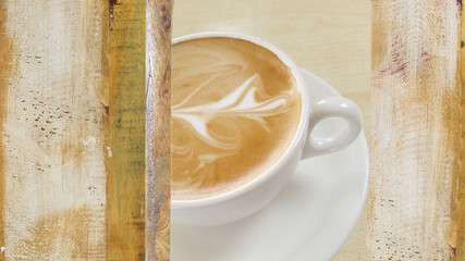 Coffee in White Cup Design 3