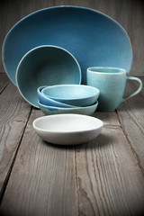 Handmade ceramic dishware