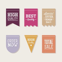 High quality labels collection