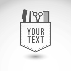 Hairdresser logo template