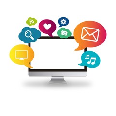 Online chat monitor template 