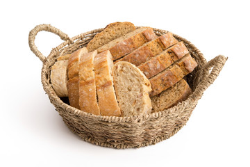 Brotkorb mit Ciabatta