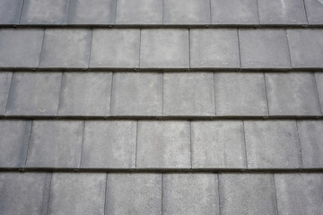 details of roof tiles