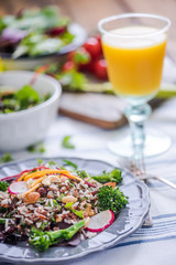 quinoa and rice salad