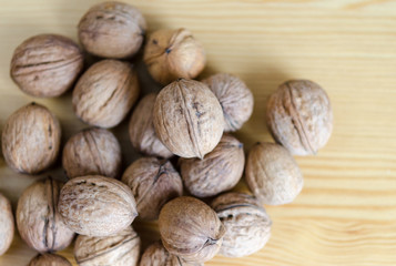Group of walnuts