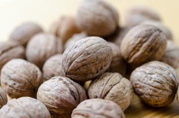 Group of walnuts
