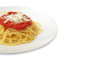 Spaghetti pomodoro e pamigiano