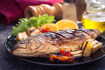 Grilled fish