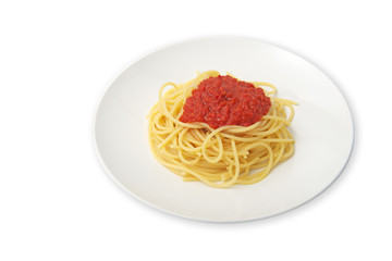 Spaghetti pomodoro e parmigiano