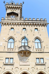 Obraz premium Public Palace, City of San Marino, Republic of San Marino