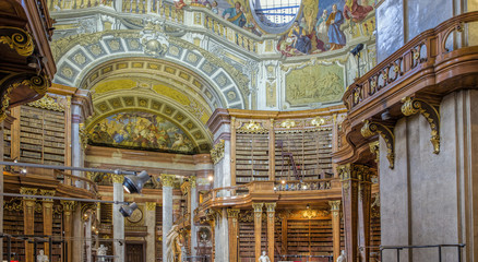 Oesterreichische Nationalbibliothek Wien Innen