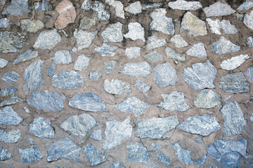 Stone wall backgroud and close up