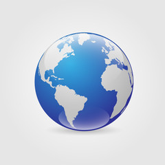 World map set. Vector illustration.