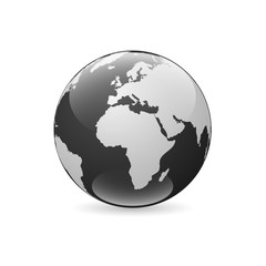 Naklejka premium World map set. Vector illustration.