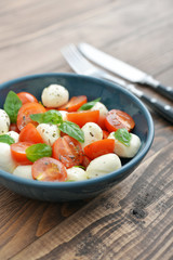 Caprese Salad in bowl