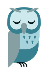 Cute vector collection of bright cartoon owls. Animal character cartoon owl comic funny collection. Doodle cheerful birds behavior cartoon owl