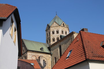 Fototapeta premium Turm des Osnabrücker Domes