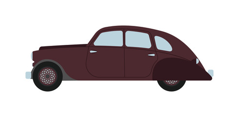 Retro cars icons vintage vector. Classic transportation auto vehicle retro car. Retro car nostalgia automobile old design. Graphic emblem race engine machine shop antique wheels set.