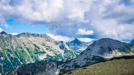 Obraz premium Beautiful view of the Pirin Mountain, Bulgaria