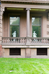 Fototapeta na wymiar historic Victoria Mansion in Portland, Maine