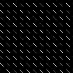 Geometric simple black and white minimalistic pattern, diagonal short lines. Can be used as wallpaper, background or texture.