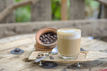 Cappuccino coffee cup
