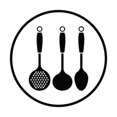 Ladle set icon