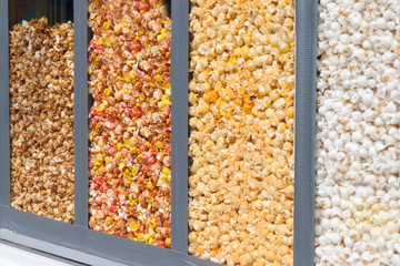 car for production of tasty popcorn