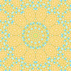 Obraz premium Abstract radial pattern