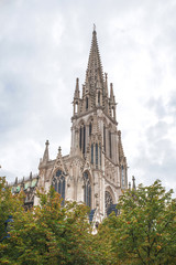 Fototapeta na wymiar Basilique de Saint Epvre in Nancy, France