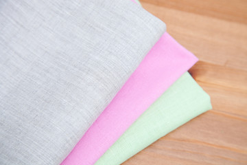 Obraz na płótnie Canvas Linen towels