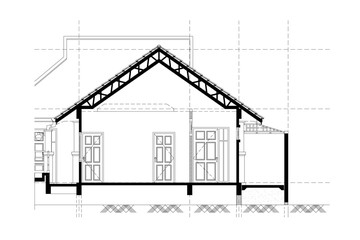 Architectural background, architectural plan, construction drawing
