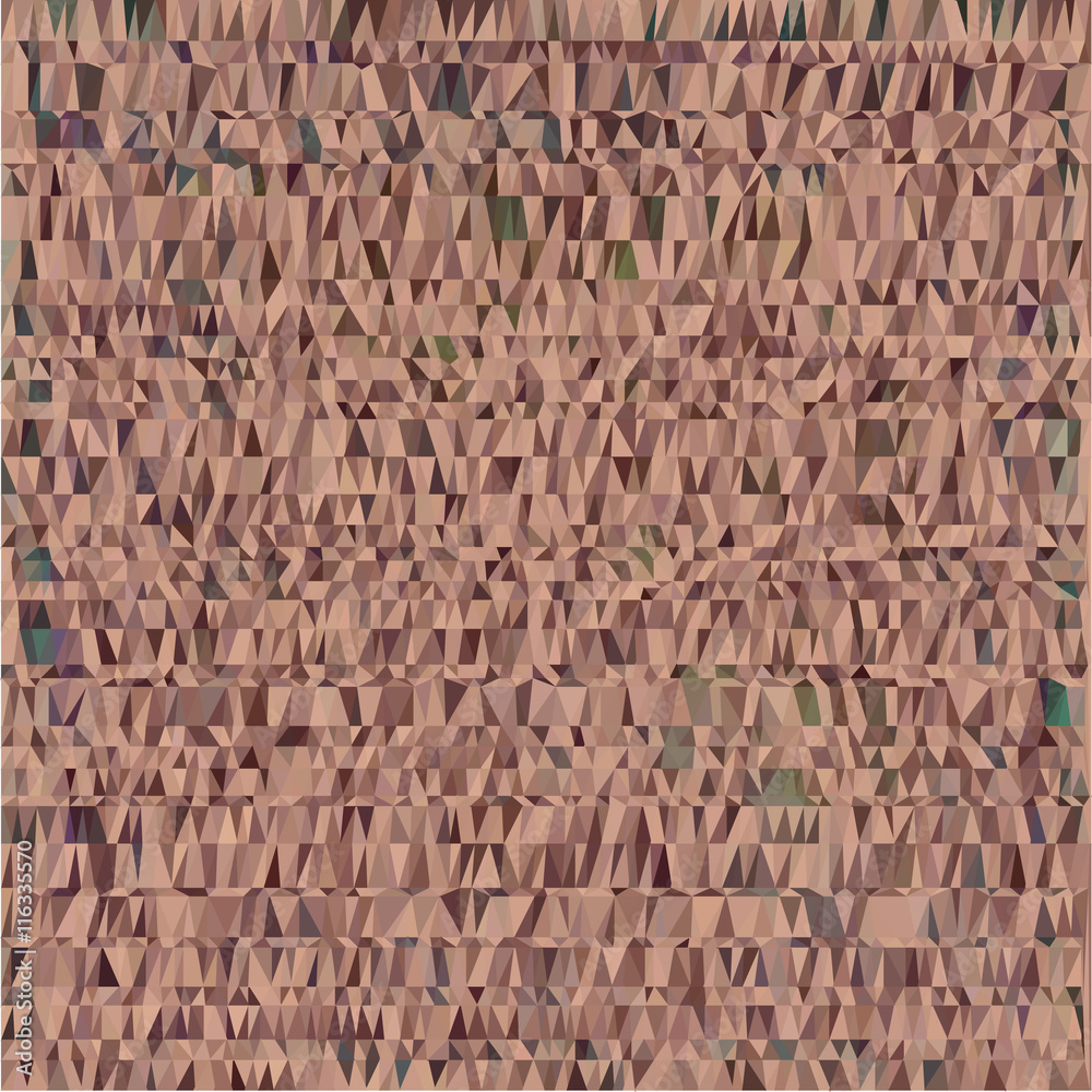 Poster brown triangle geometric shapes pattern background