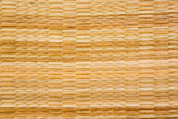 Texture of native thai style weave sedge mat background