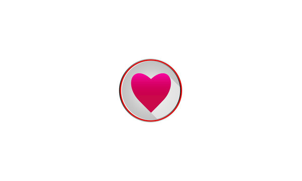 Icon hearts card poker
