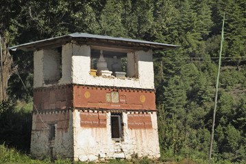 Fototapeta na wymiar Bhutan, Paro, 10611-183