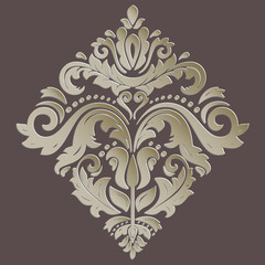 Oriental Pattern With 3D Elements