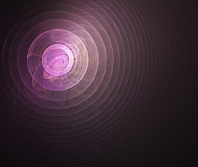 fractal on black