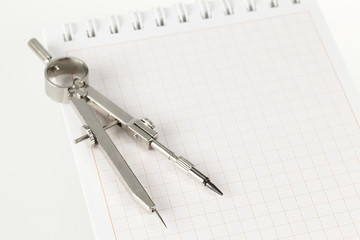 compass & notepad