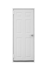 door Isolated on white
