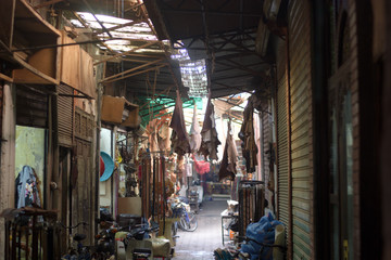 Obraz na płótnie Canvas alleys in the markets