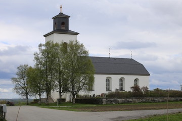 Swedish church in Maansta in Dalarna County