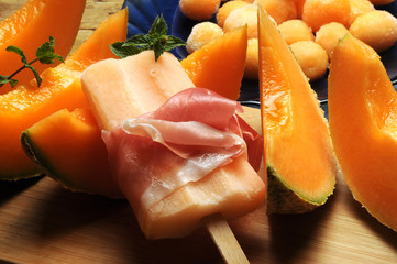 խոզապուխտ եւ սեխ Prosciutto crudo e melone