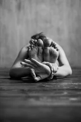 Fotobehang yoga © Alexander Y