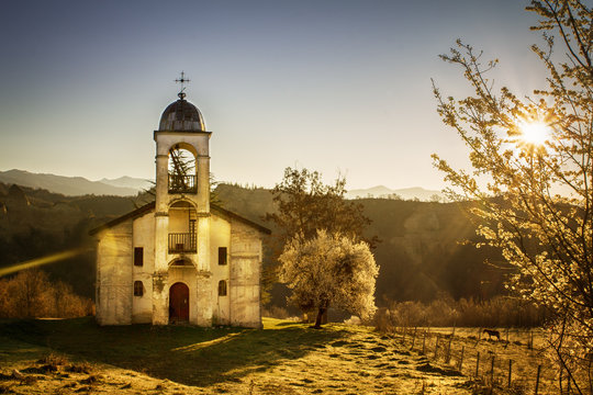 Abandoned Church near Rozhen Monastery, Melnik, Bulgaria