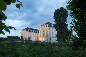 Fototapeta na wymiar castle augustusburg germany in the evening