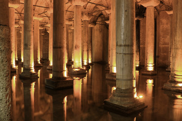 Basilica Cistern, Istanbul Turkey
