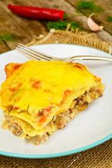 Lasagna with Minced Meat