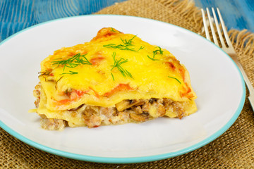 Lasagna with Minced Meat